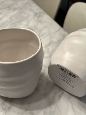 Donna Karan Lenox White Porcelain Vase